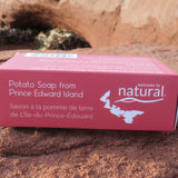 Diana with Raspberry Cordial Potato Soap - Bright & Fruity